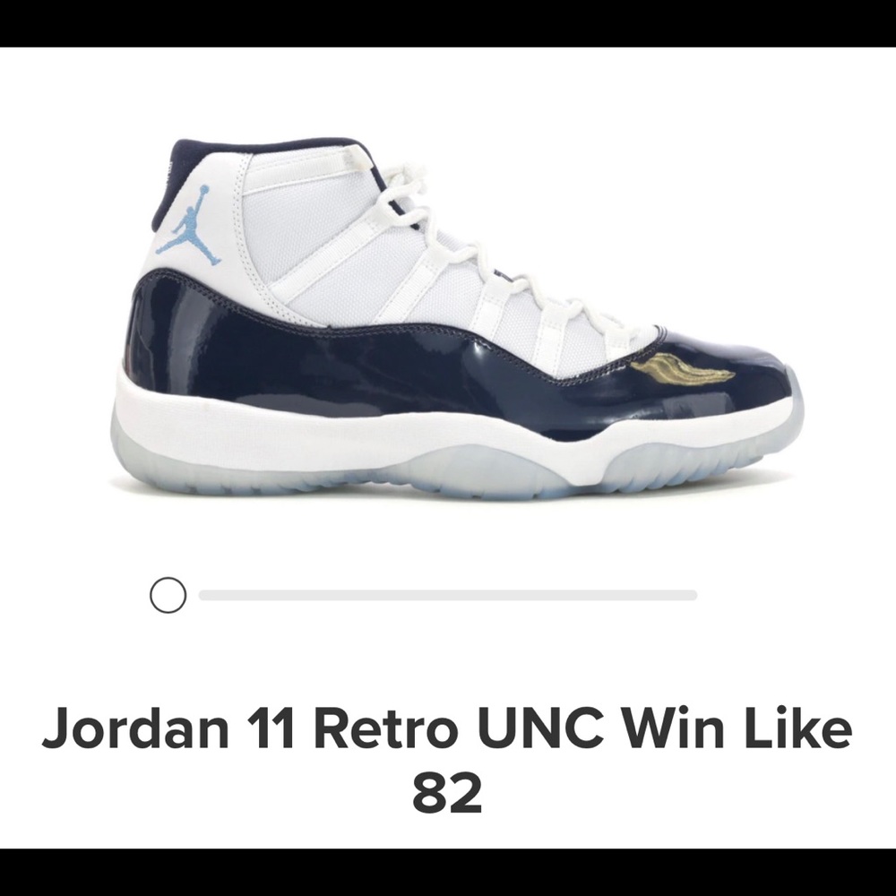 COPY - Jordan 11 Retro UNC Win Like 82